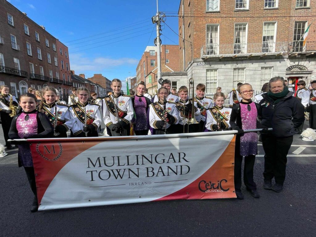 First Year Marchers at their first formal parade in Limerick 2025