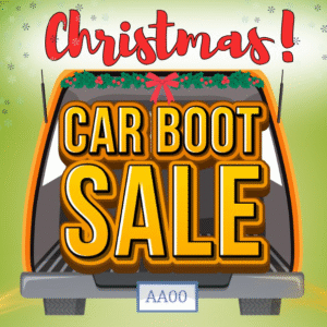 Christmas car boot sale